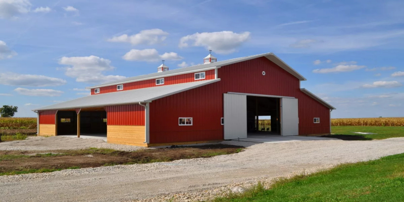 We insulate farm buildings -  such as barns, stables, and poultry houses